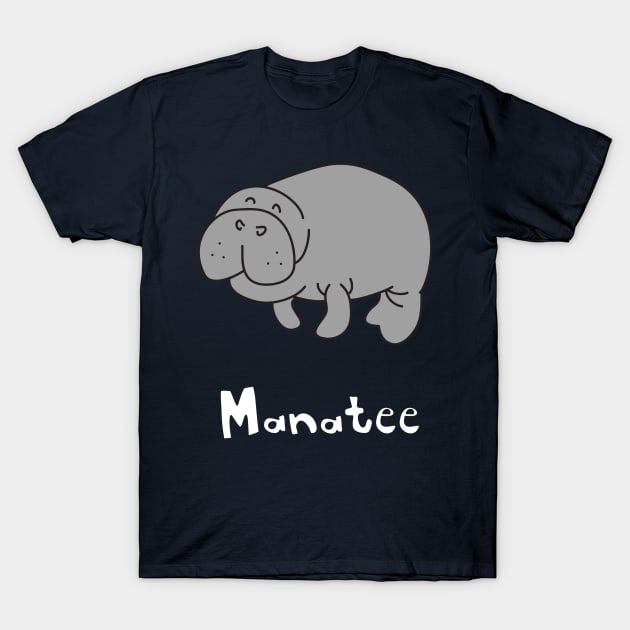 Manatee T-Shirt by ptdoodles